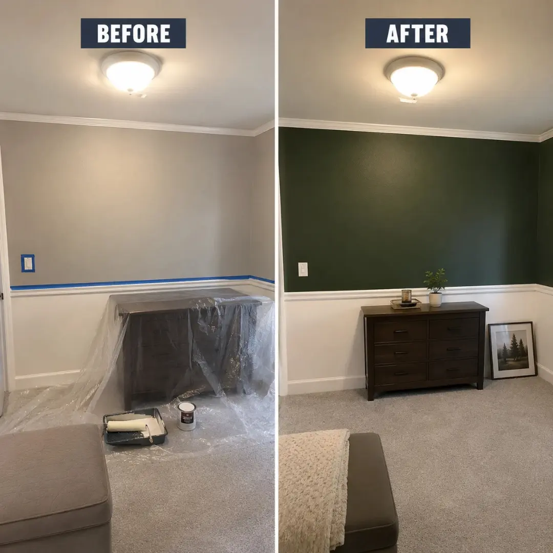Kitchen cabinets before refinishing in Skokie IL